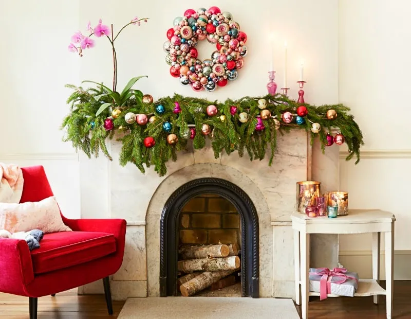 DIY Christmas Mantel Decorating Ideas • The Budget Decorator
