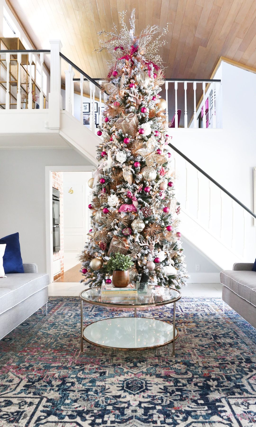 DIY Christmas Tree - Savannah's Pink Christmas Tree -