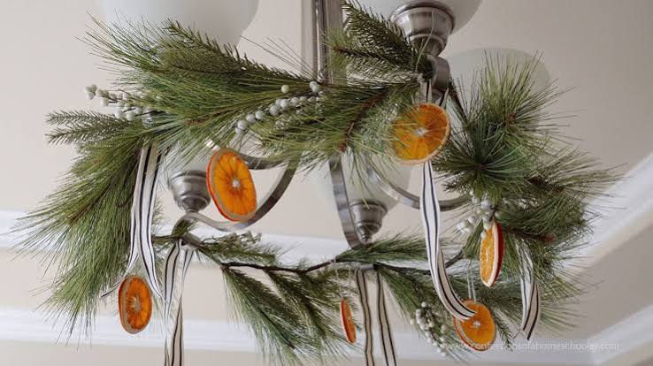 DIY Dried Orange Garland - Confessions of a Homeschooler