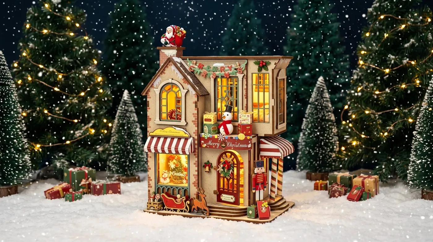 Diy Miniature Christmas Village Diy Christmas Village || Simple And Easy To Make Christmas Village
