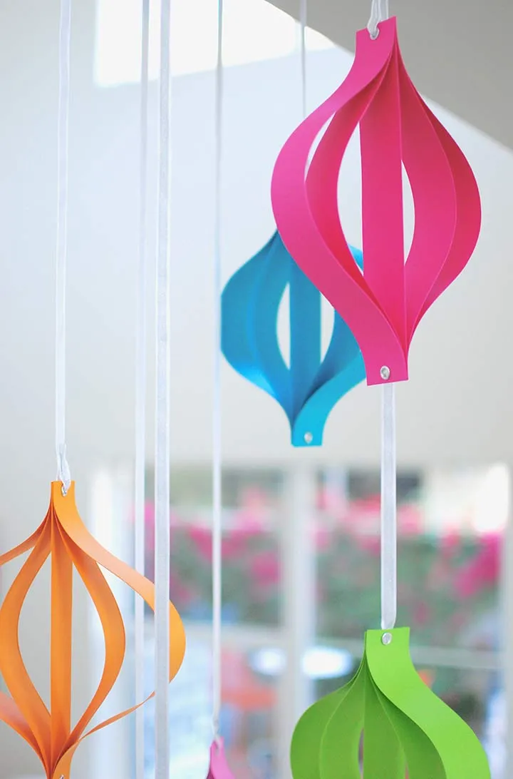 DIY Paper Ornaments (So Easy to Make!) – Home and Garden