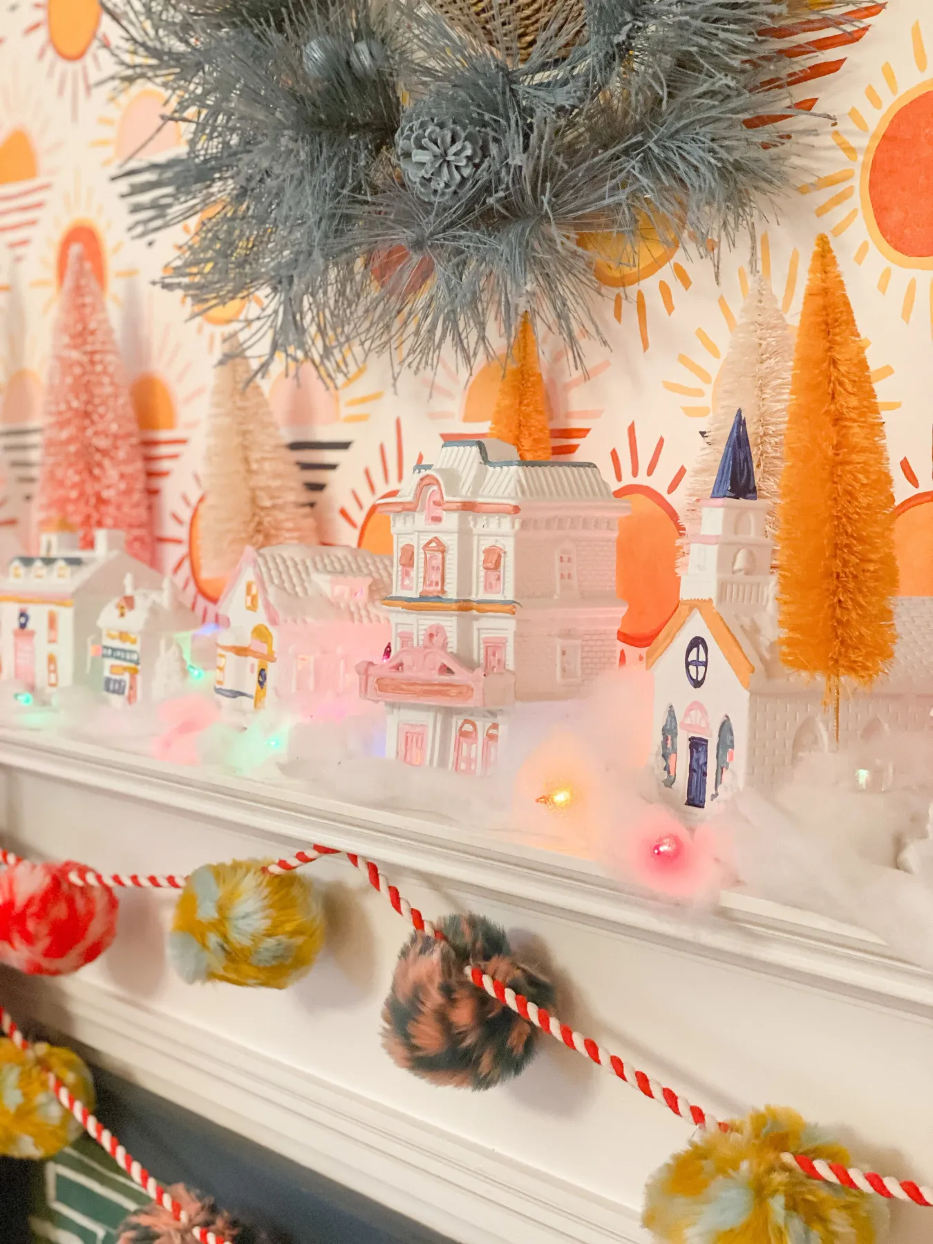 DIY Vintage Christmas Village Makeover — Gathered Living