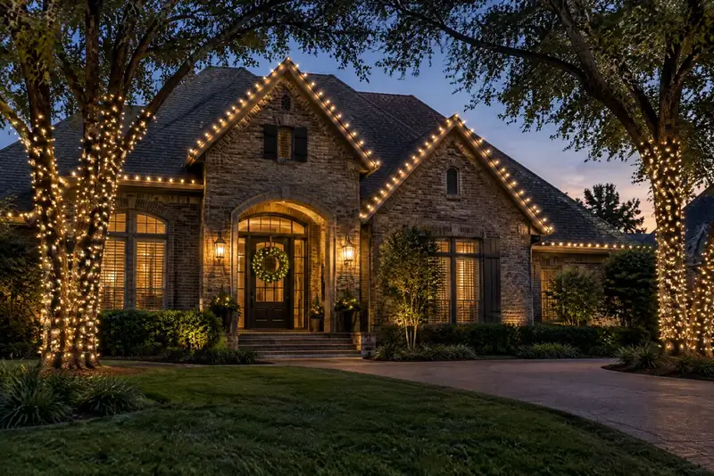 Edmond Christmas Light Installation | Lighting Up Oklahoma
