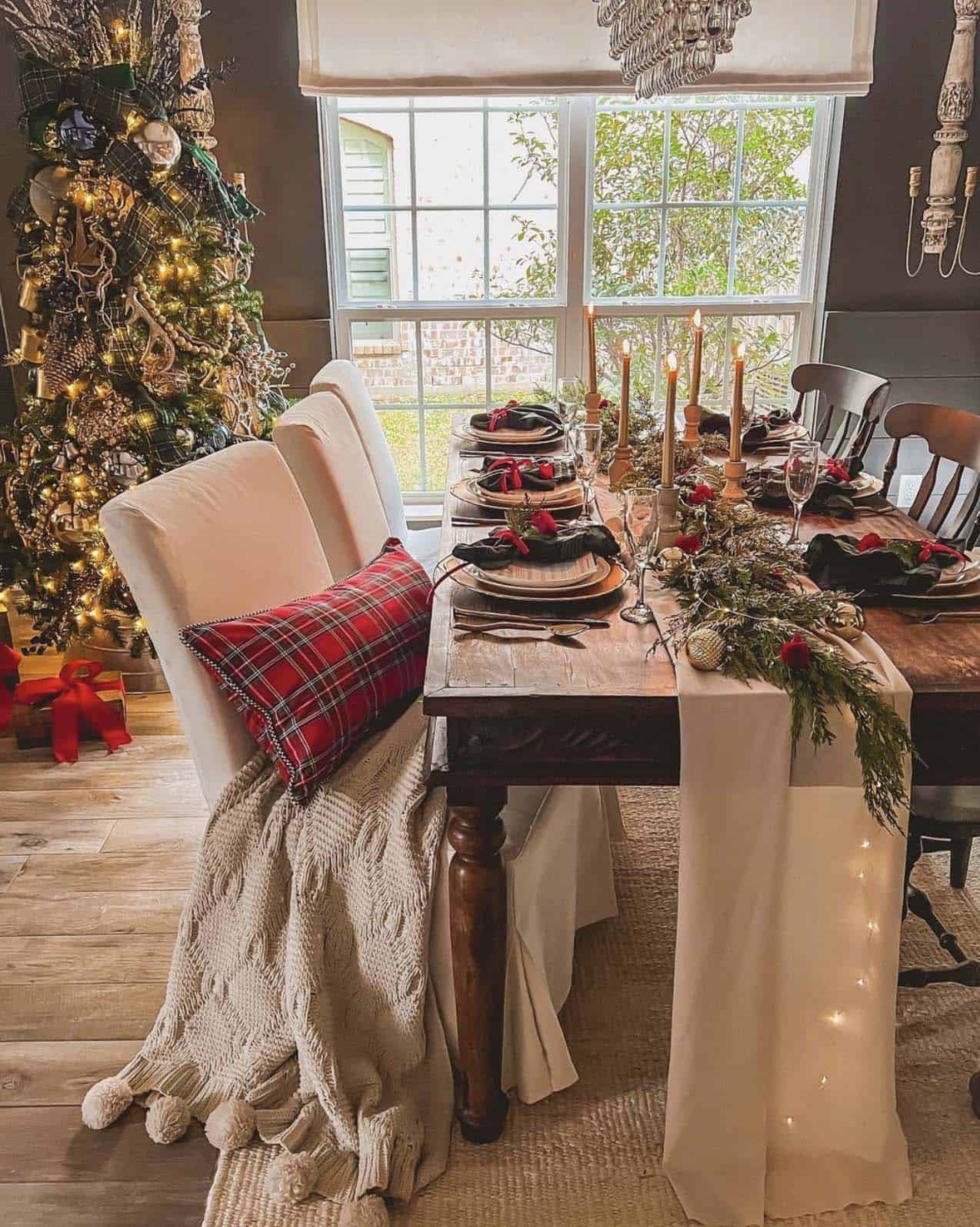 Elegant Christmas Christmas Dining Table Decor Ideas Elegant Christmas  Christmas Centerpiece For Dining Room Table Table