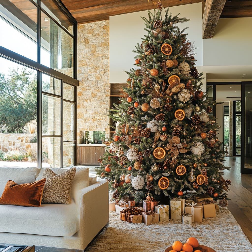 Elegant Christmas Tree Decorating Ideas for a Fresh, Modern Holiday Look |  Fancy House Design