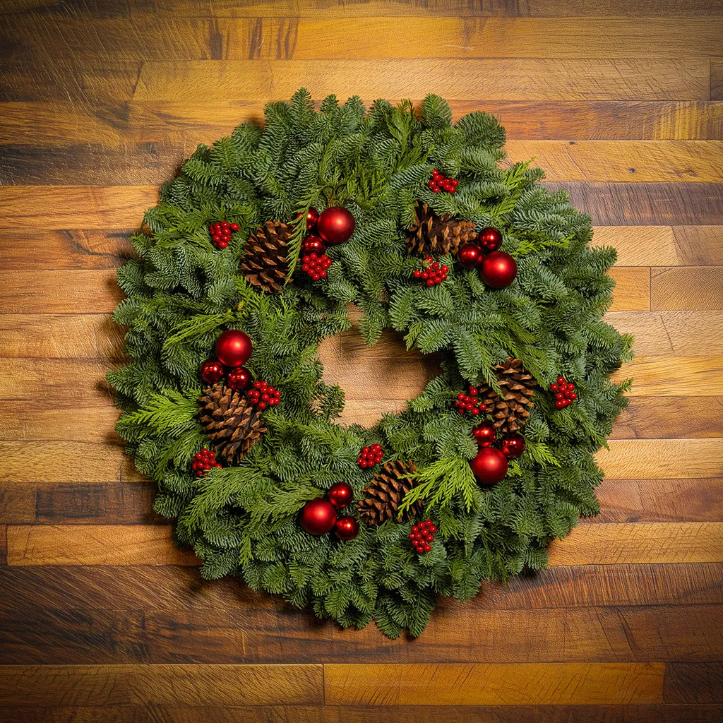 Elegant Handcrafted Wreaths for Holidays & More – Lynch Creek Farm