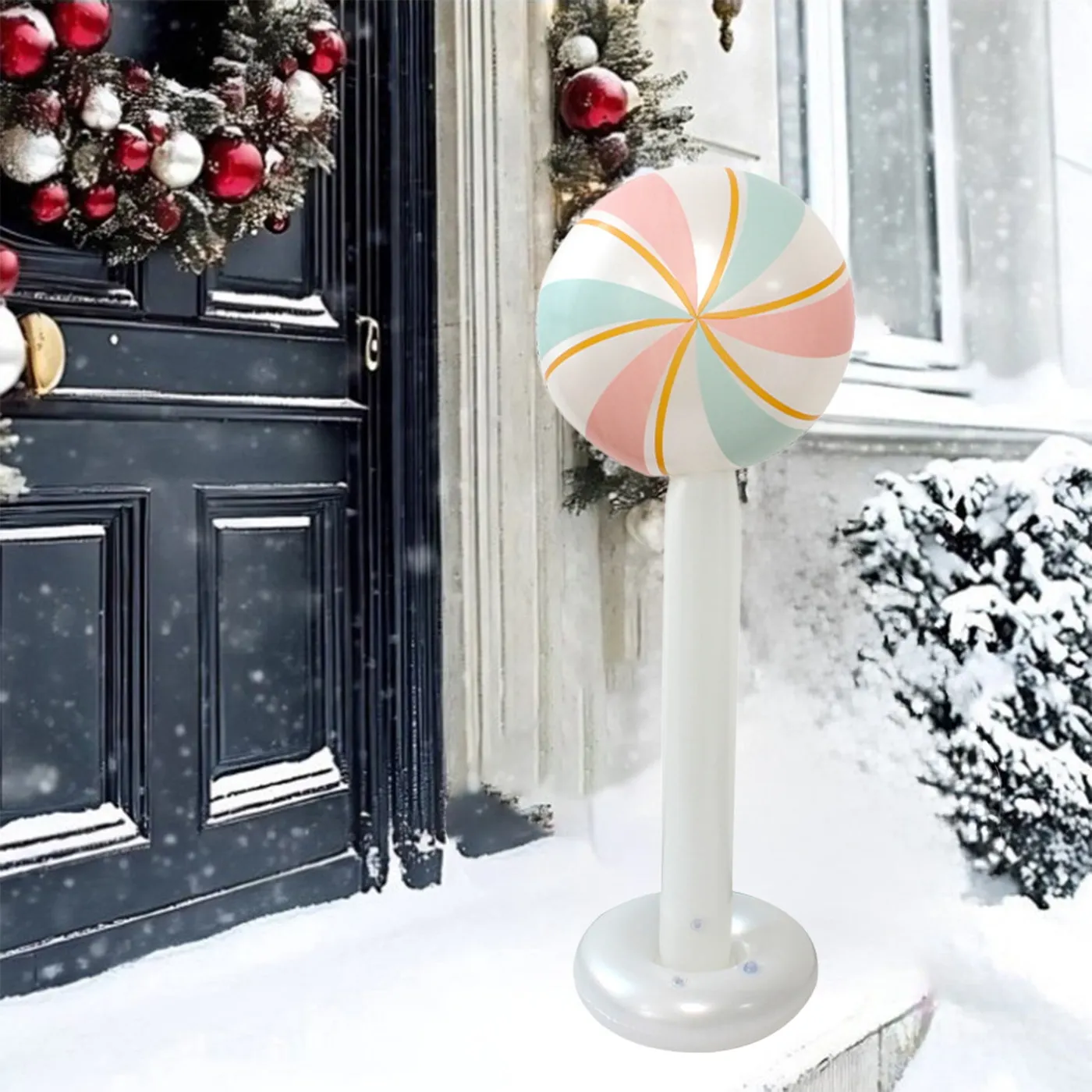 Eoozwa 2 Packs Large Christmas Inflatable Lollipop Outdoor Decor 4FT Giant  Candy Yard Decoration for Holiday Party All-Weather PVC Xmas Inflatables  for Front Lawn - Walmart.com
