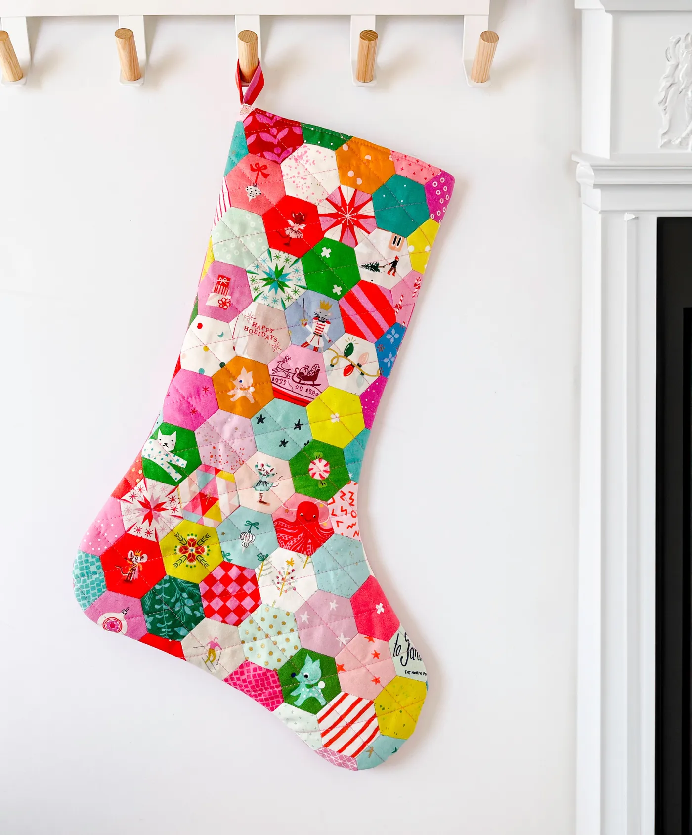 EPP Hexie Stocking Tutorial – Camberville Threads LLC