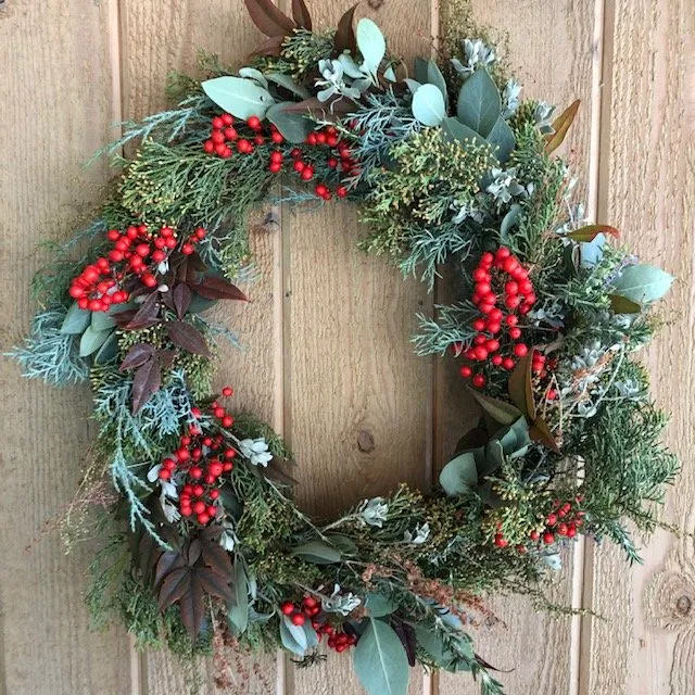 Evergreen Wreath - Medium — Wild Heart Farm