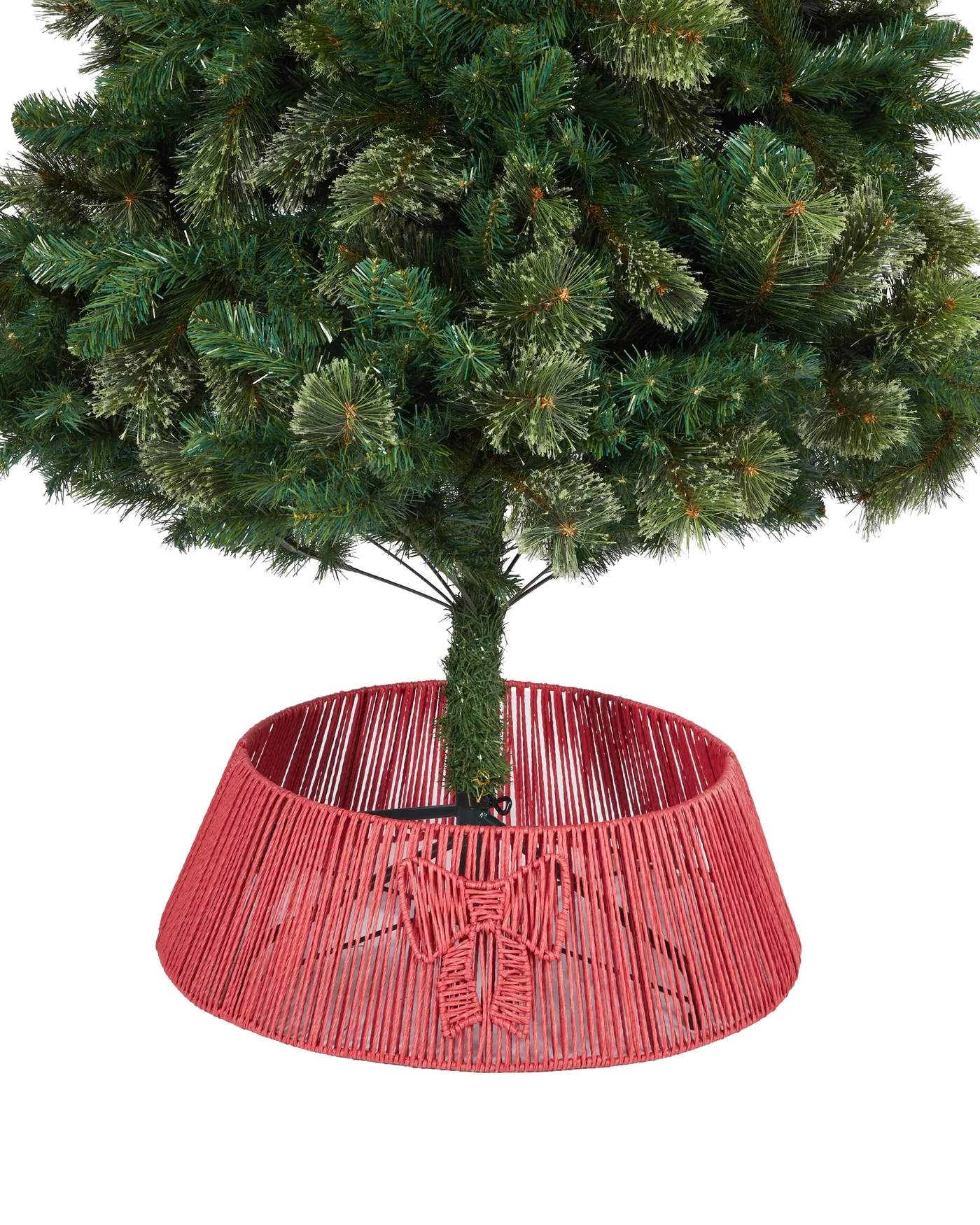 Faux Rattan Bow Tree Collar - Kmart
