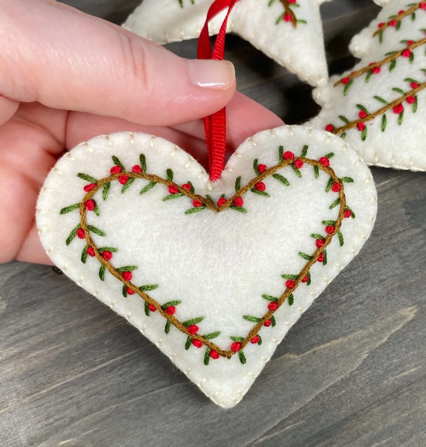 Felt Christmas ornament set — The Ornament Boutique