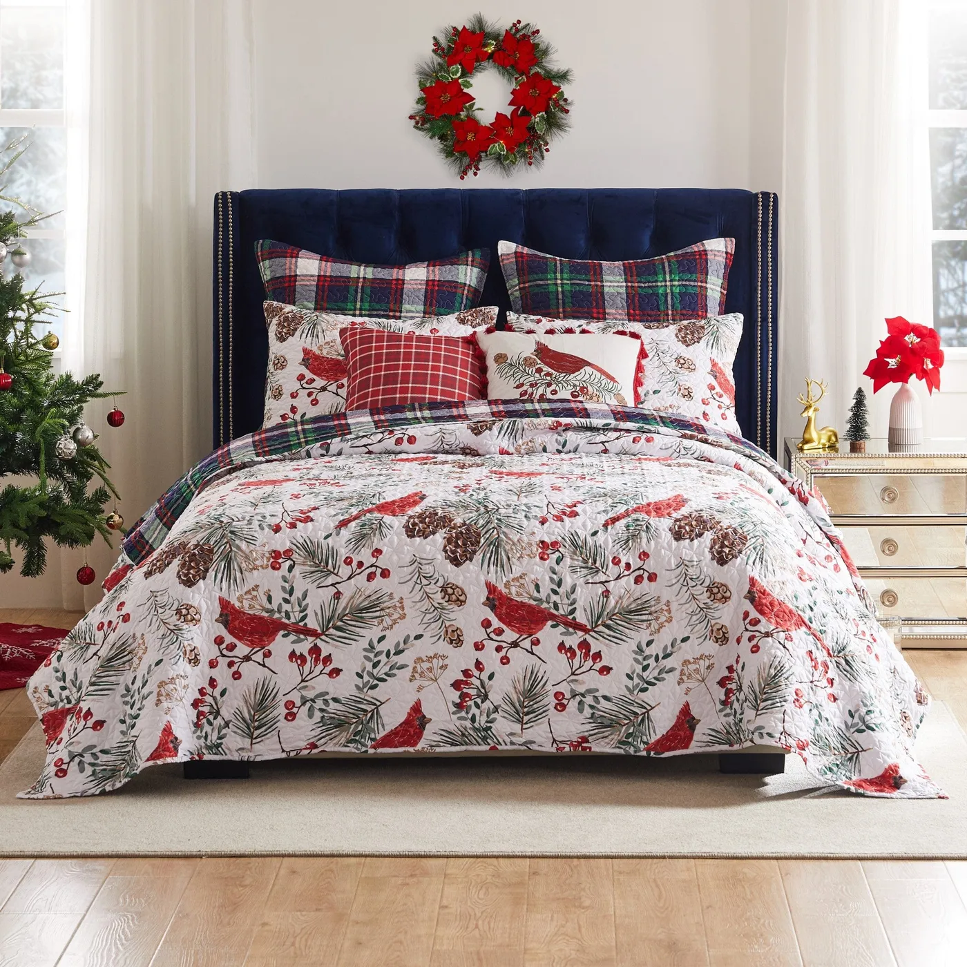 Festive Bedding - Retro Barn Country Linens