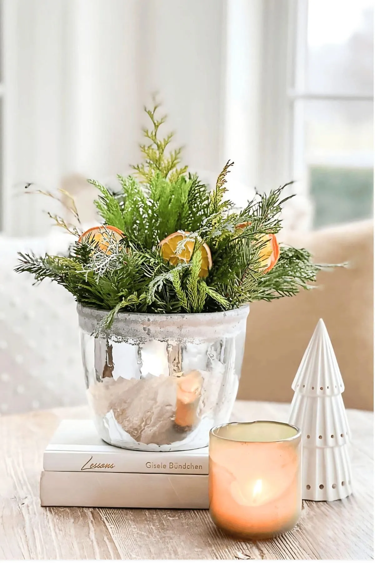 Festive Kitchen, Thanksgiving Ideas, Decorating with Ribbon and A Plaid Christmas  Tree | CitrineLiving
