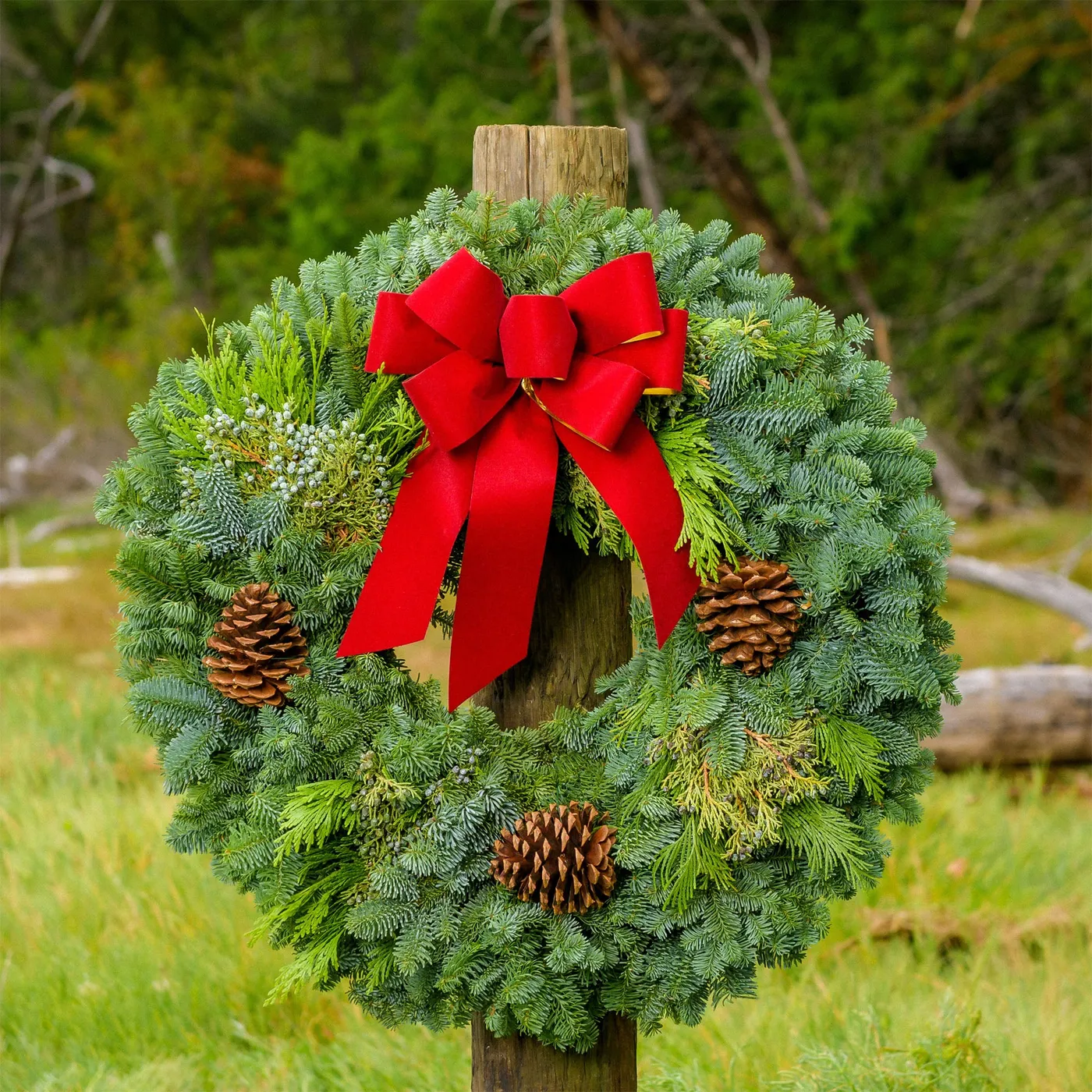 Finding The Best Rustic Farmhouse Christmas Wreaths – Lynch Creek Farm