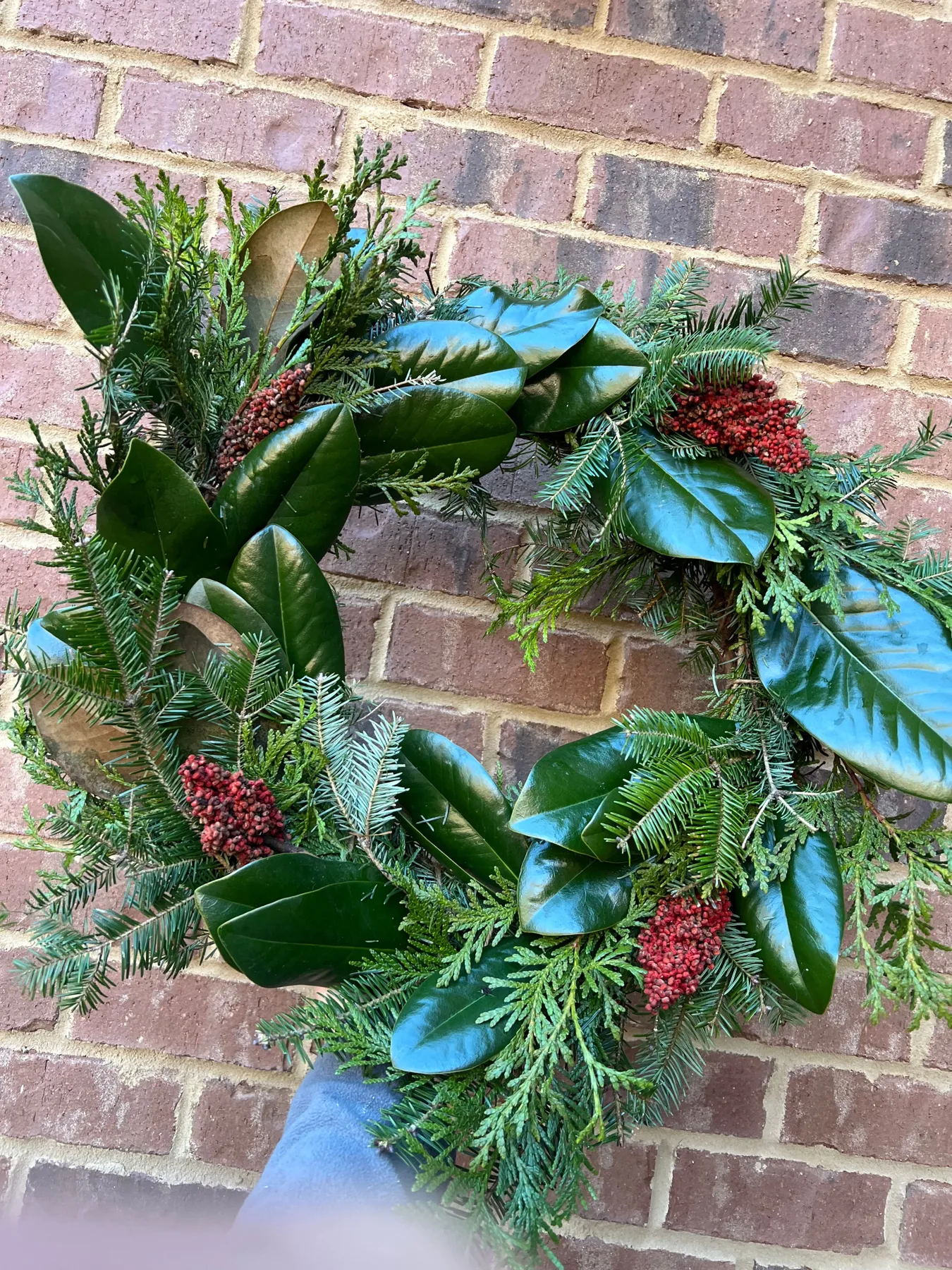 Fresh Handmade Evergreen Holiday Wreaths – Beautifully Bloomed