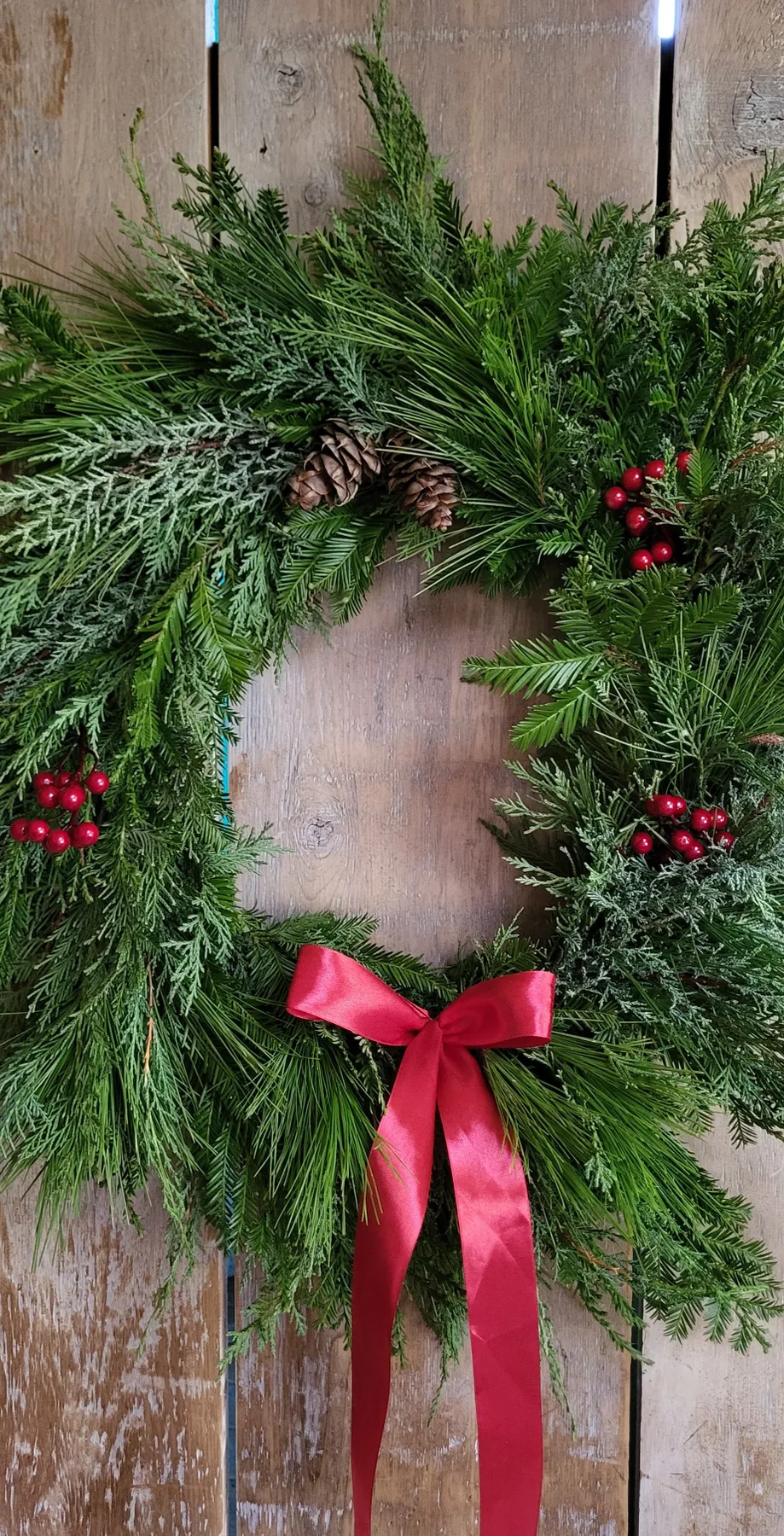 Fresh Olive Wreaths & Branches — Good Faith Farm