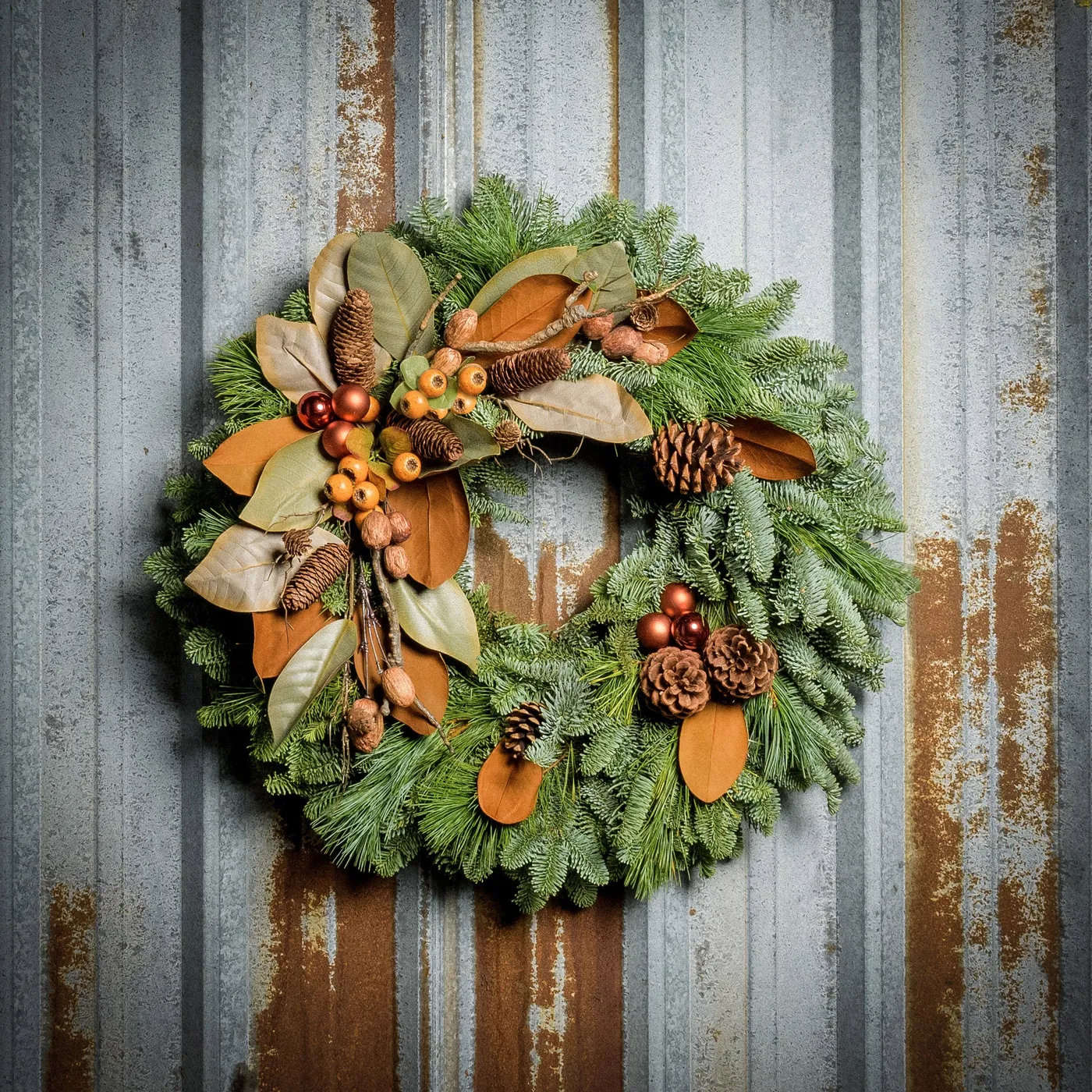 Freshly Made Live Christmas Wreaths for Holiday Cheer – Lynch Creek Farm