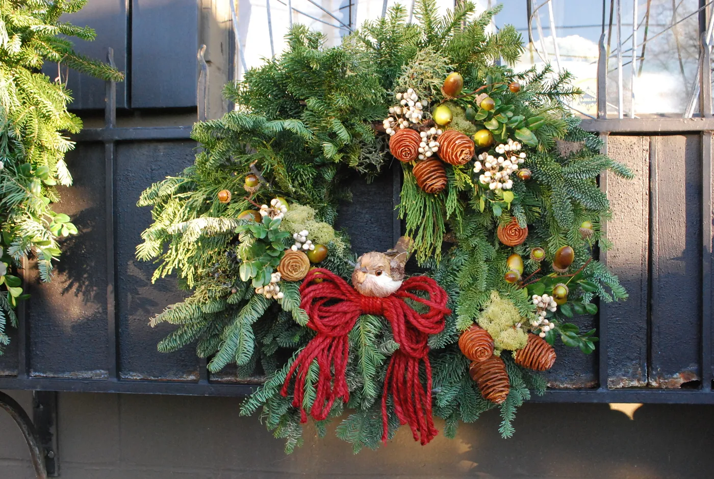 gardener's holiday wreath | Deborah Silver & Co.