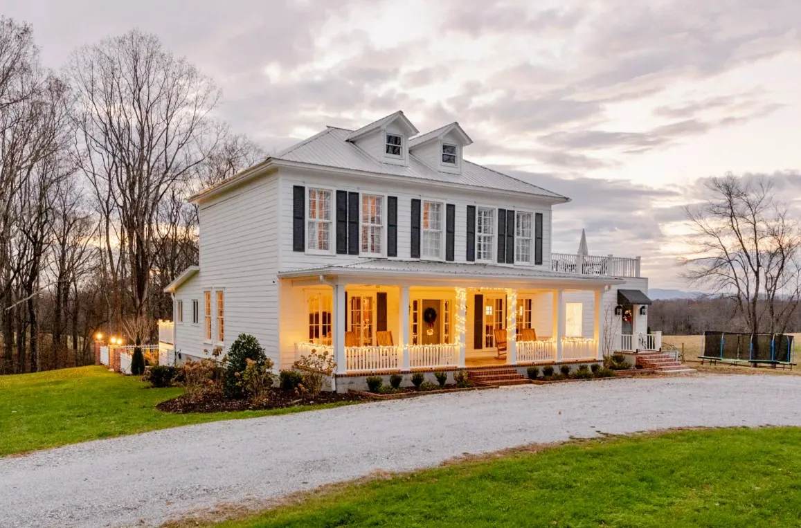 Hallmark Christmas House Exterior A Hallmark Home Trimmed In Ralph Lauren  Christmas Warmth – The Cute North Georgian