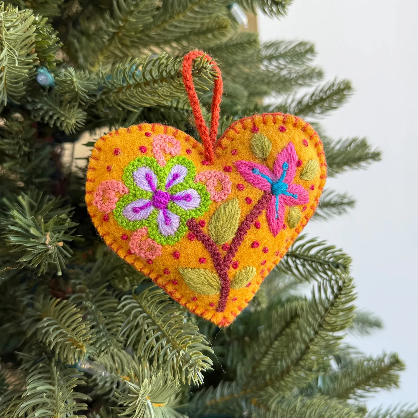 Handmade Heart Christmas Ornament Set | Fair Trade from Peru | Ornaments 4  Orphans®
