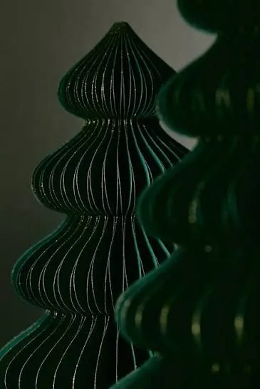 H&M Home - Dark Green Small Paper Tree Decoration
