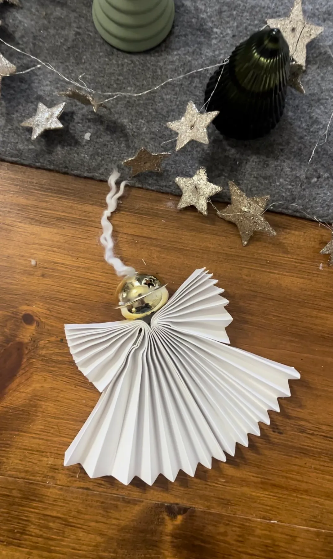 Homemade Angel Seasonal Ornaments DIY Tassel Angels The Navage Patch