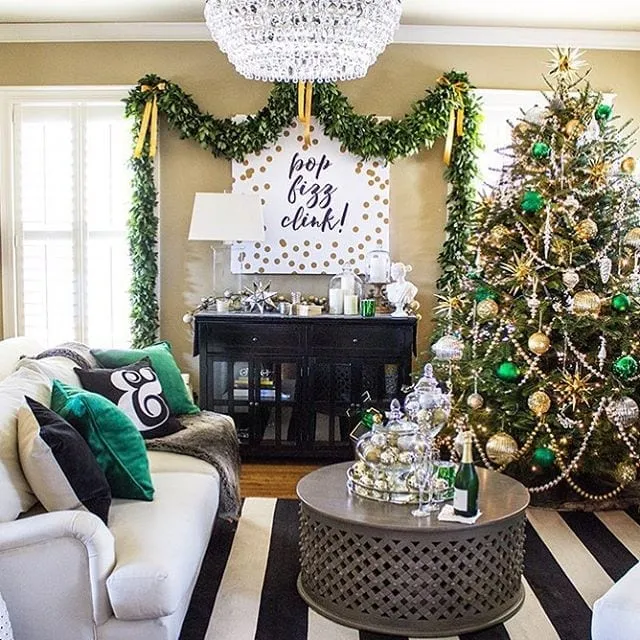 Homes decorated for the holidays