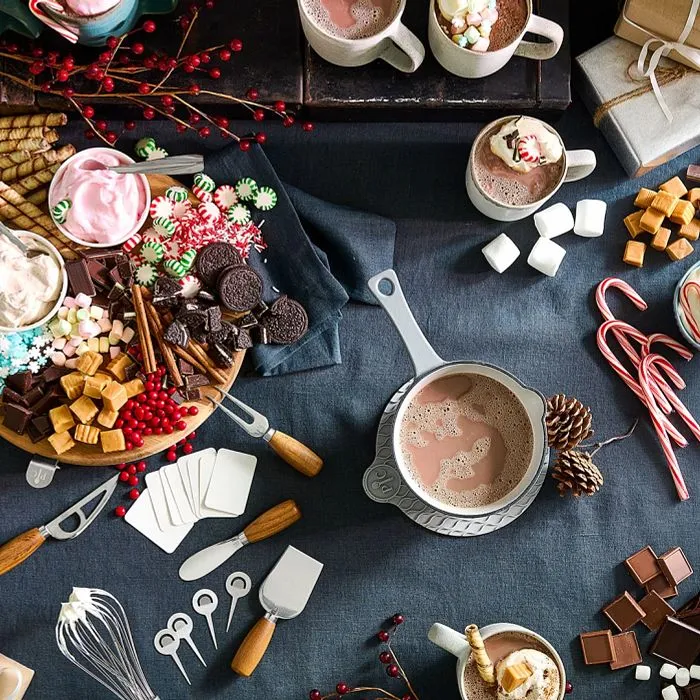 Hot Chocolate Charcuterie Bar Holiday Display - Pampered Chef Blog