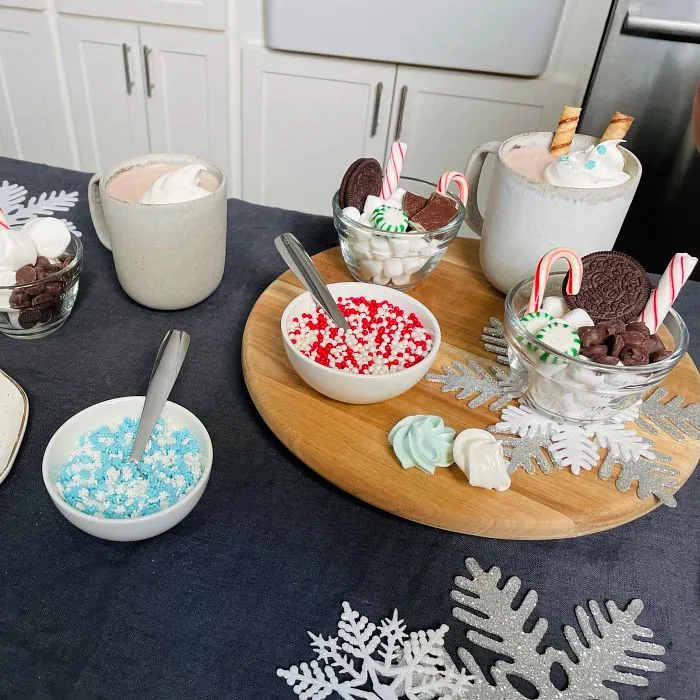 Hot Chocolate Toppings Bar - Pampered Chef Blog