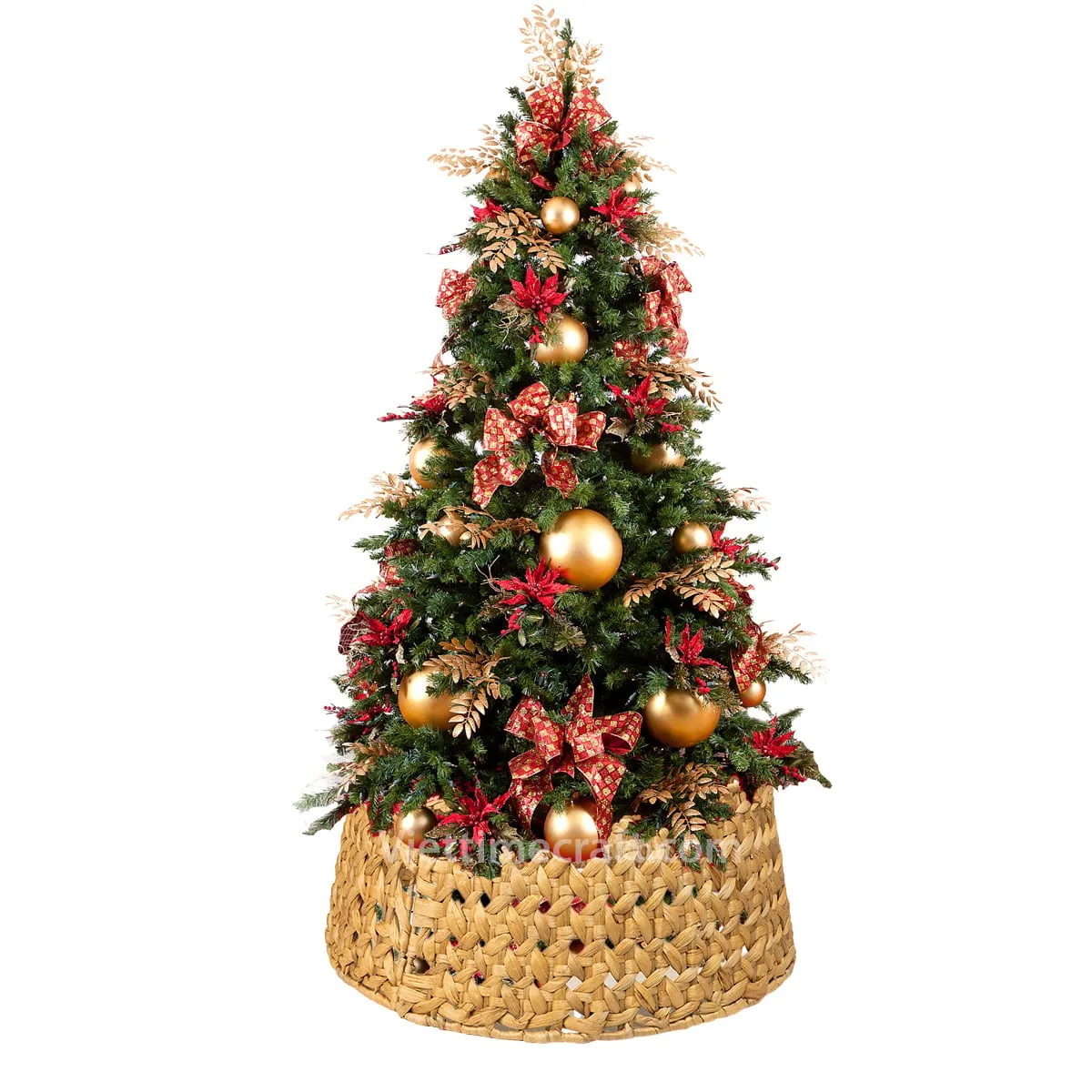 Hot Product Water Hyacinth Tree Collar, Skirt Tree For Christmas