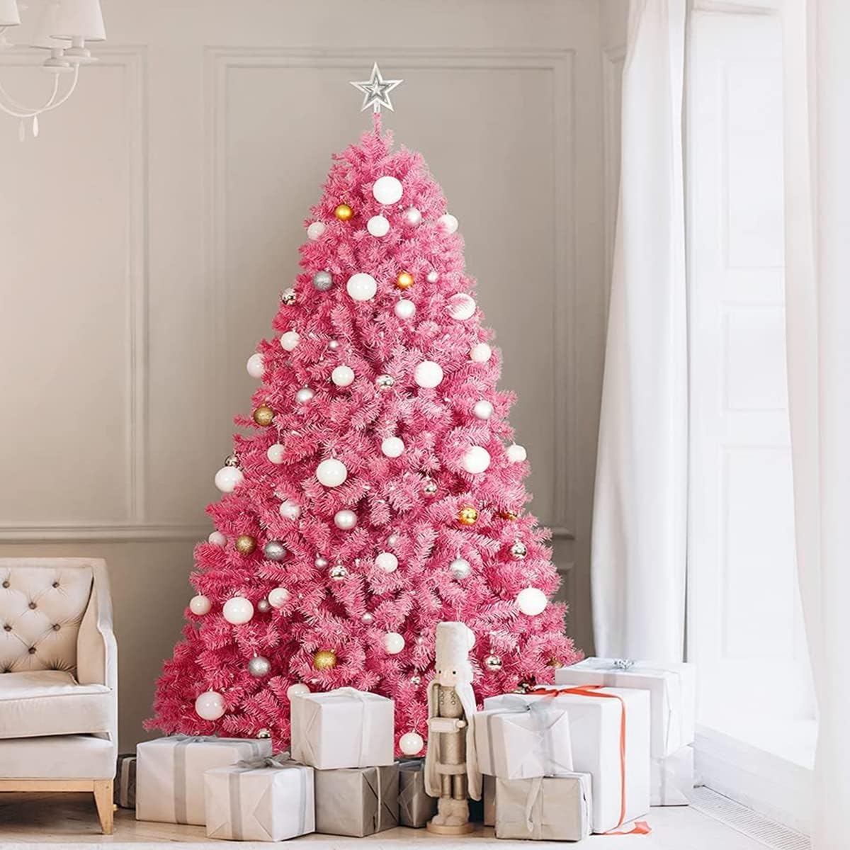How To Decorate A Pink Tree For Christmas At Home