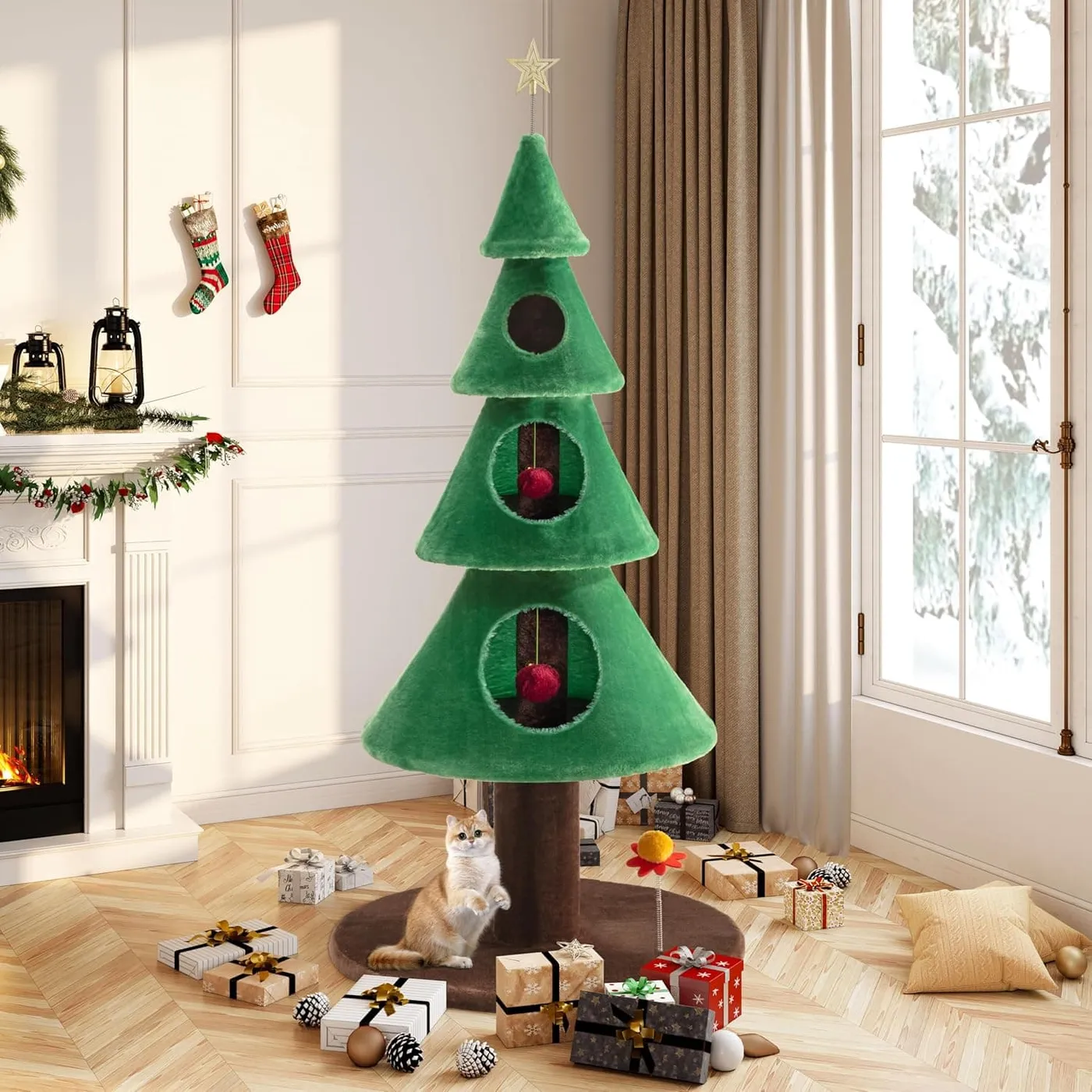How to Have a Cat Proof Christmas Tree in Your Home - Petful