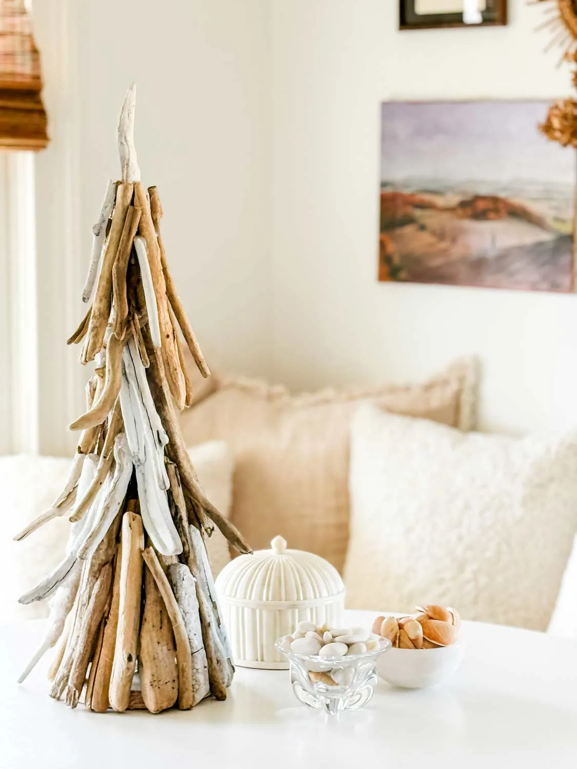 How to Make a Driftwood Christmas Tree | Most Lovely Things