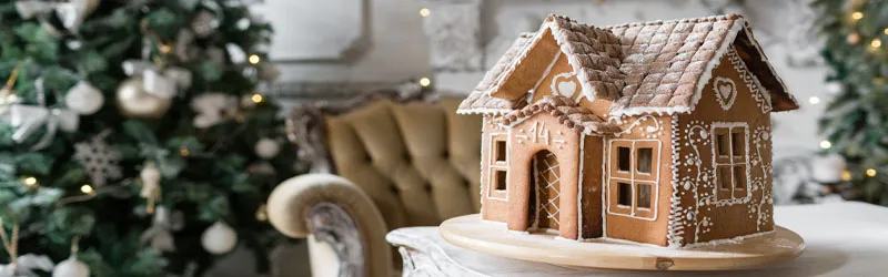 How to Make a Graham Cracker Gingerbread House (Easy!) | Recipes | JES