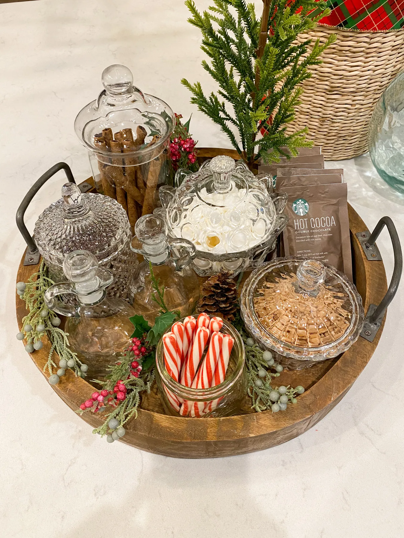 How To Make A Hot Cocoa Bar - Palm Grove Farmhouse