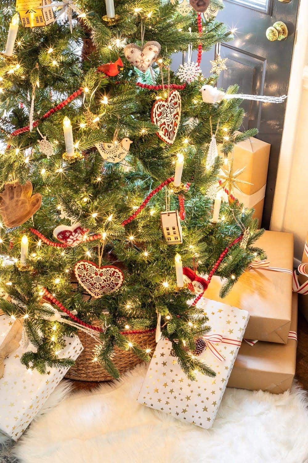 How to Make DIY Antique Style Christmas Tree Candles - Bless'er House