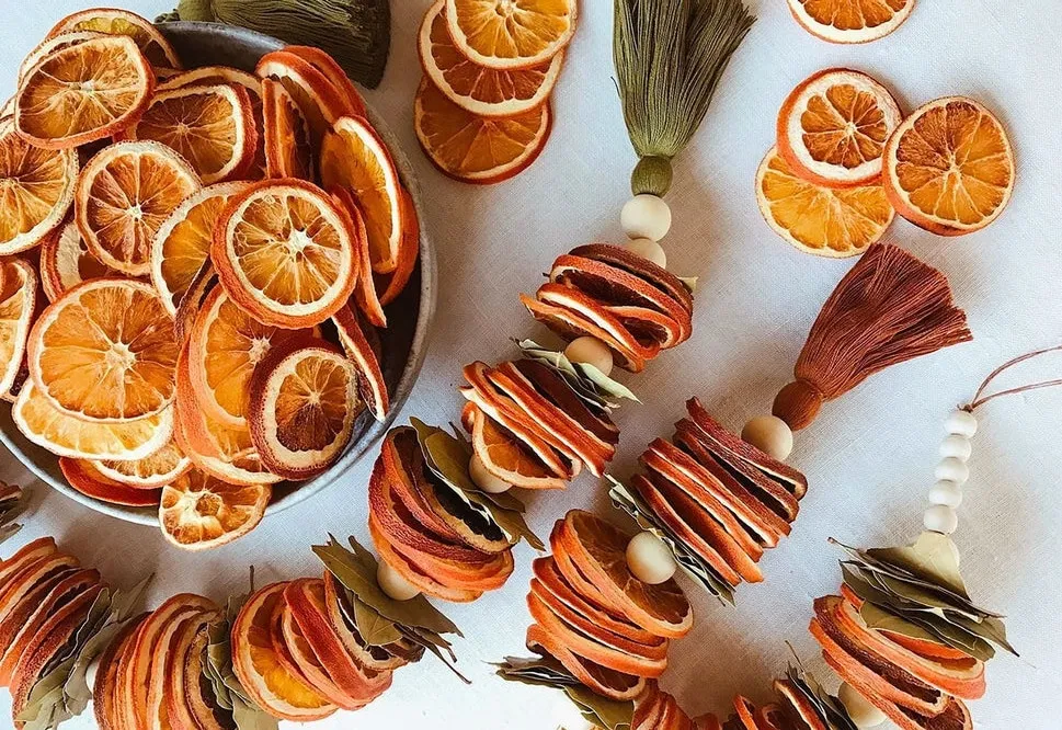 How to make dried orange garland | DIY 100 Ideas