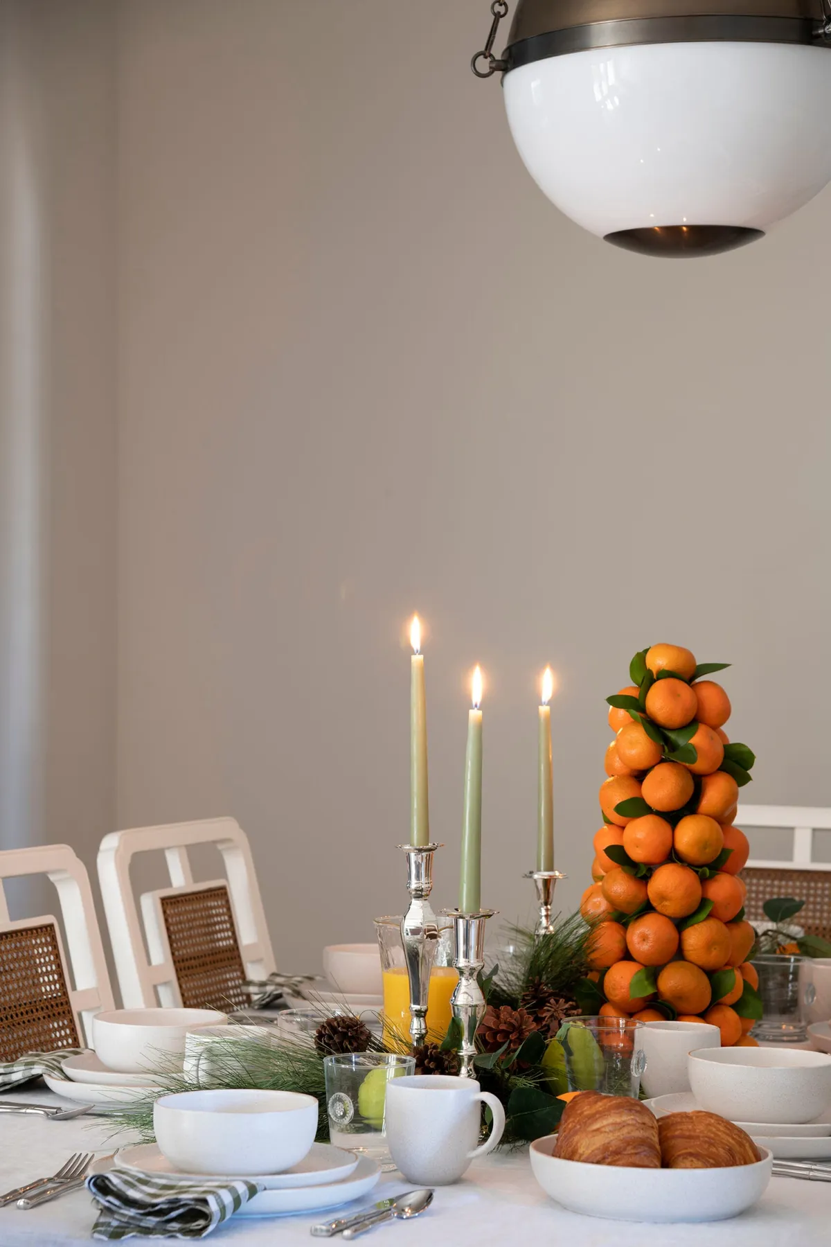 How to Style a Holiday Brunch Table - Room for Tuesday