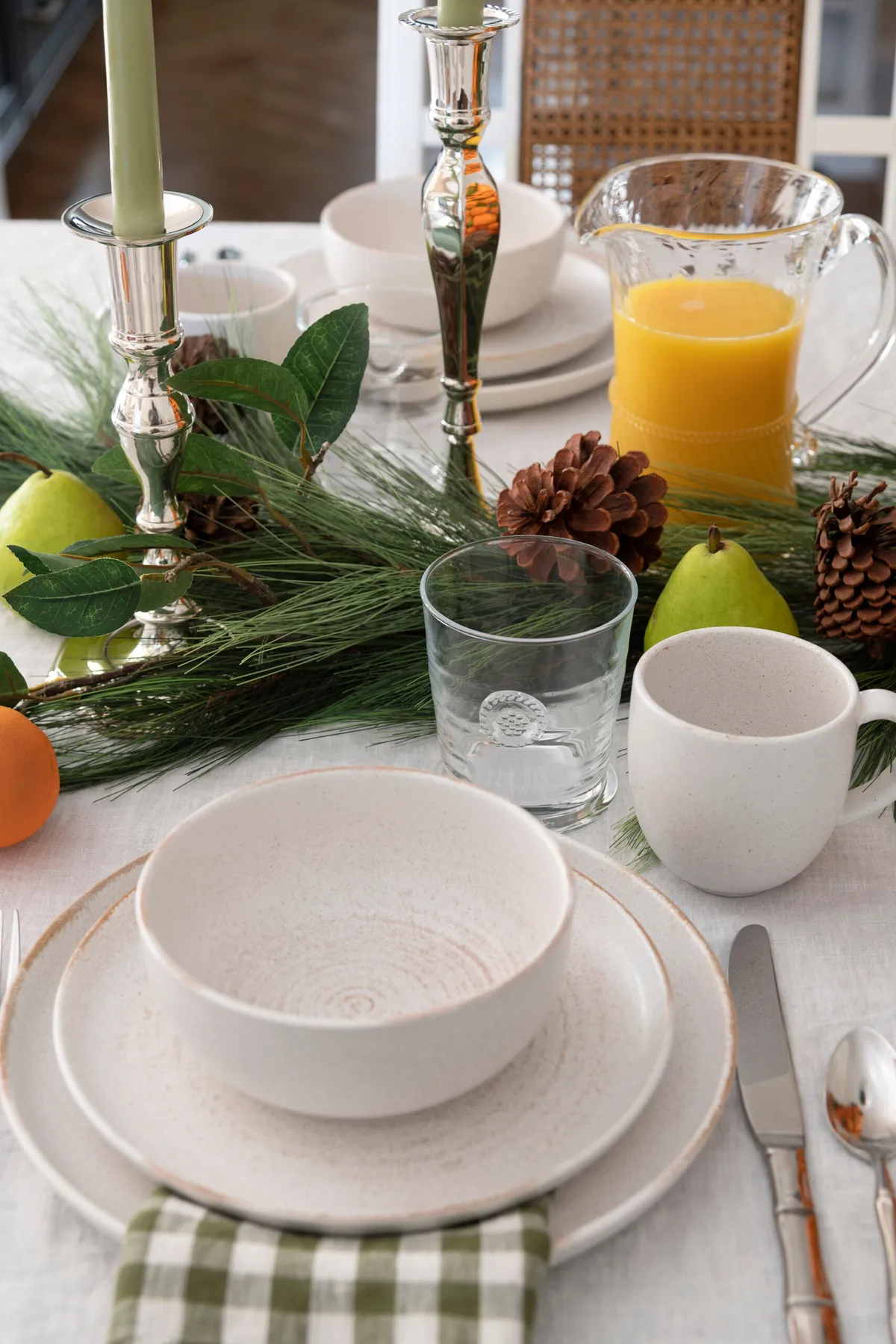 How to Style a Holiday Brunch Table - Room for Tuesday