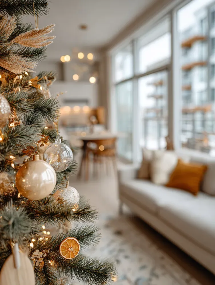 🕊️ Hygge Meets Wabi-Sabi: Your Minimalist Christmas Tree Setup