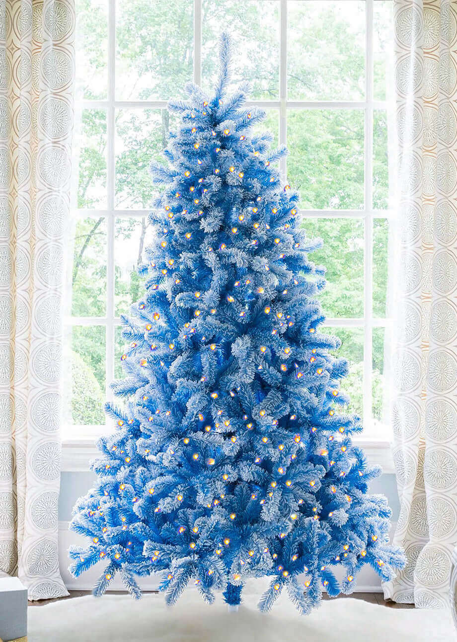 Ice Blue Top-tier Christmas Tree Decorations Stunning Flawless Ideas Emily  May Designs