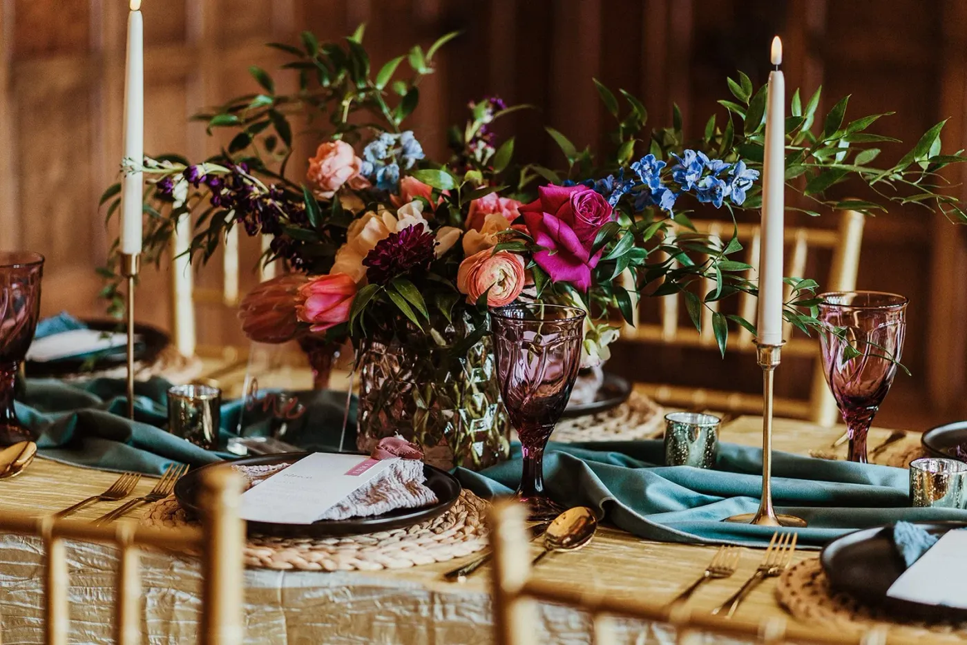 It's in the Details: How Jewel Tones Can Warm Your Winter Wedding —  BettyAnn Photography