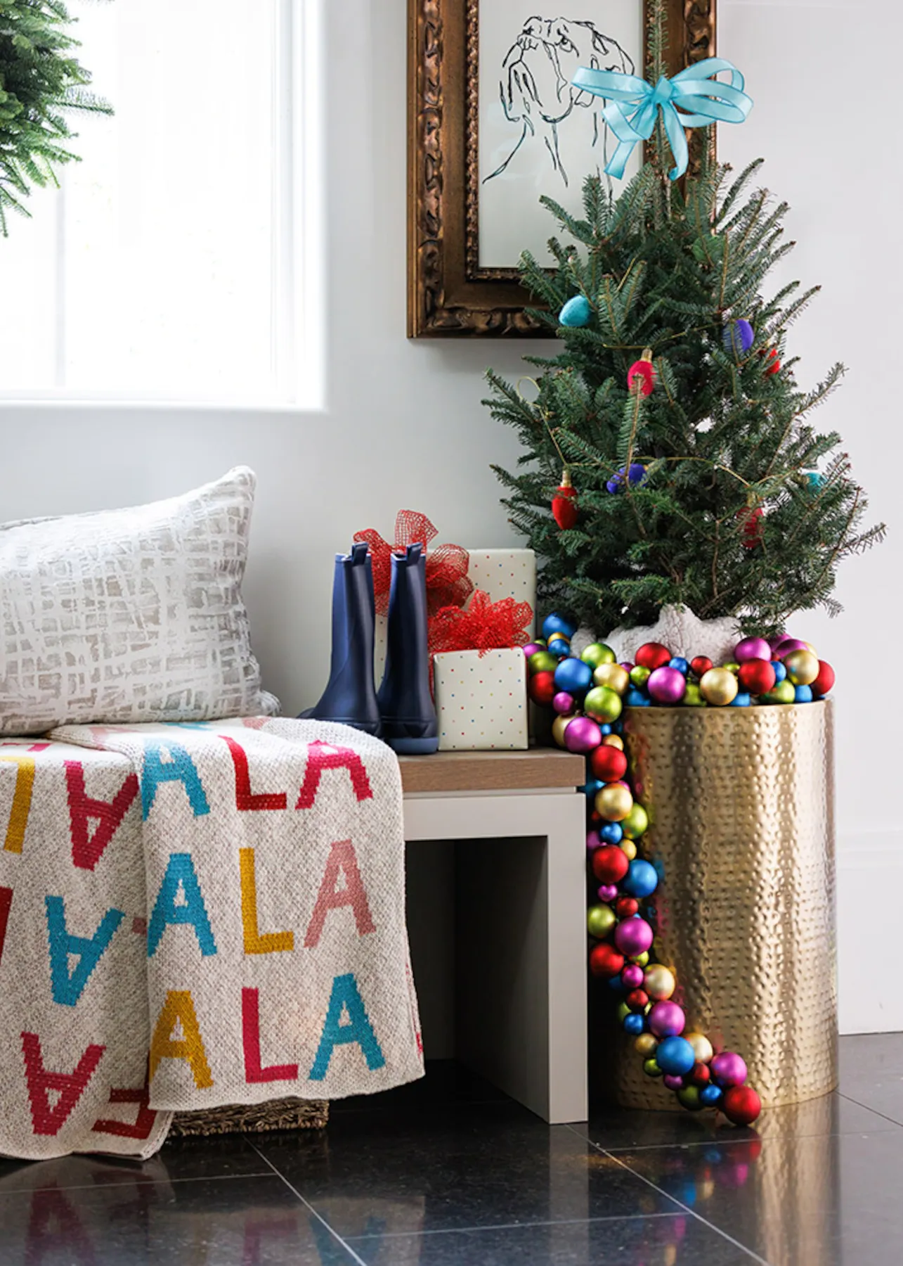 Lend some design swagger to this year's holiday decor