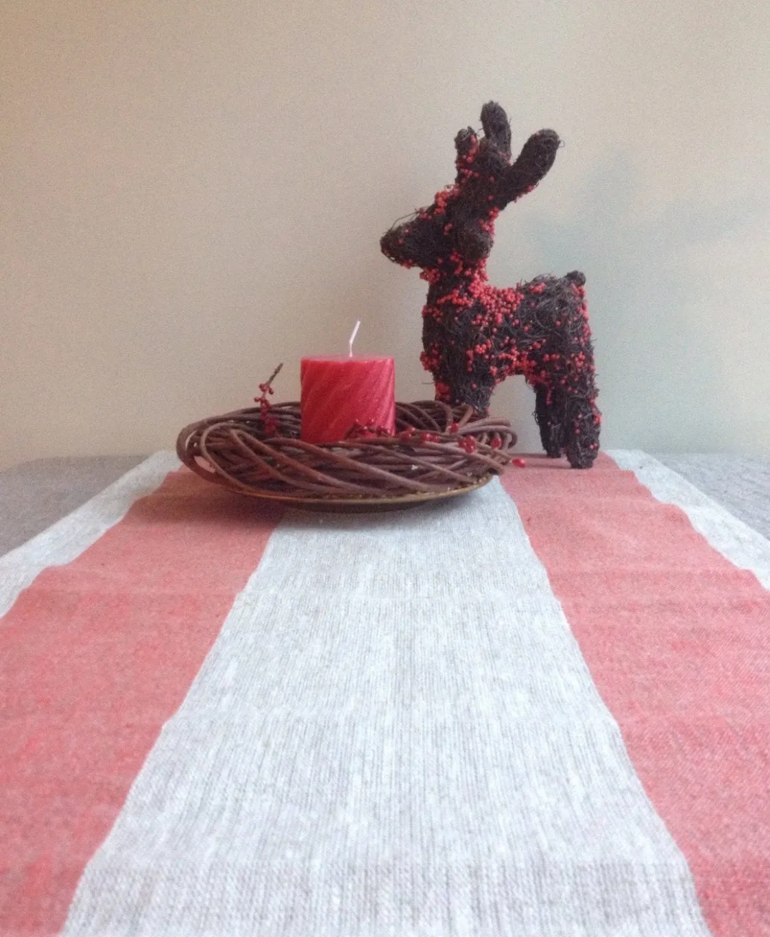 Linen Table Runner, Thick table runner - Linenbee