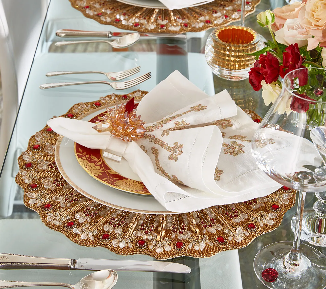 Luxurious Chinese New Year And Lunar New Year Table Settings