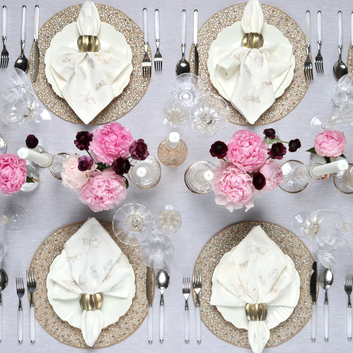 Luxurious New Year Party Tableware & Tablescape Guide