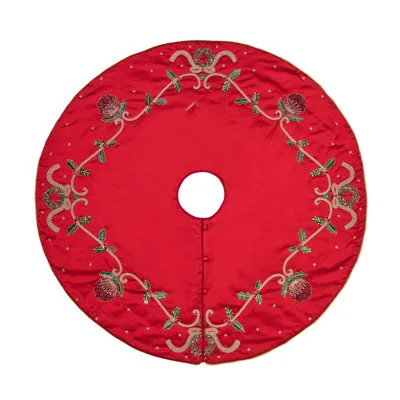 Luxury Christmas Tree Skirts & Collars | Perigold
