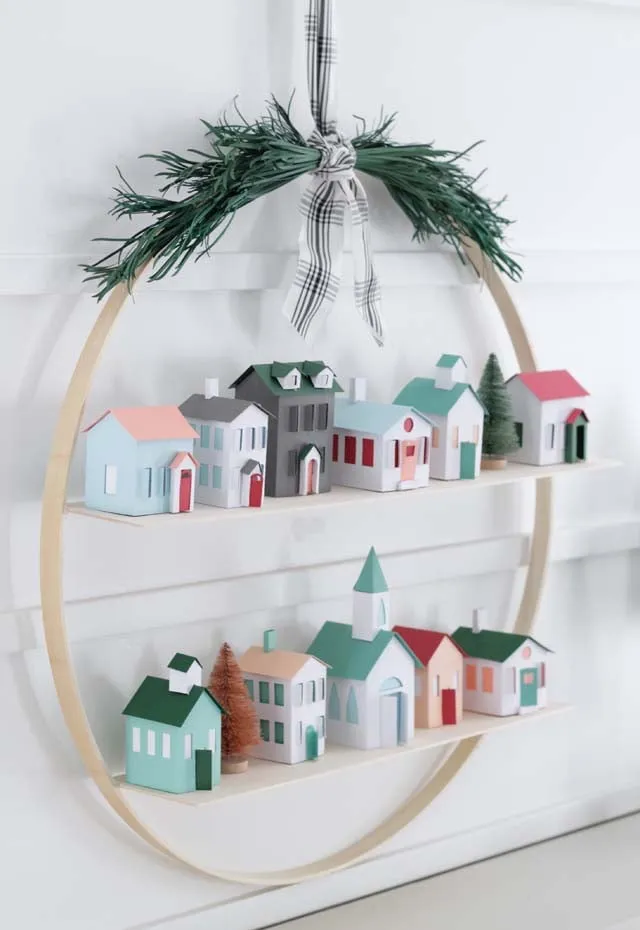 Magical Christmas Village Ideas You Can DIY • The Budget Decorator