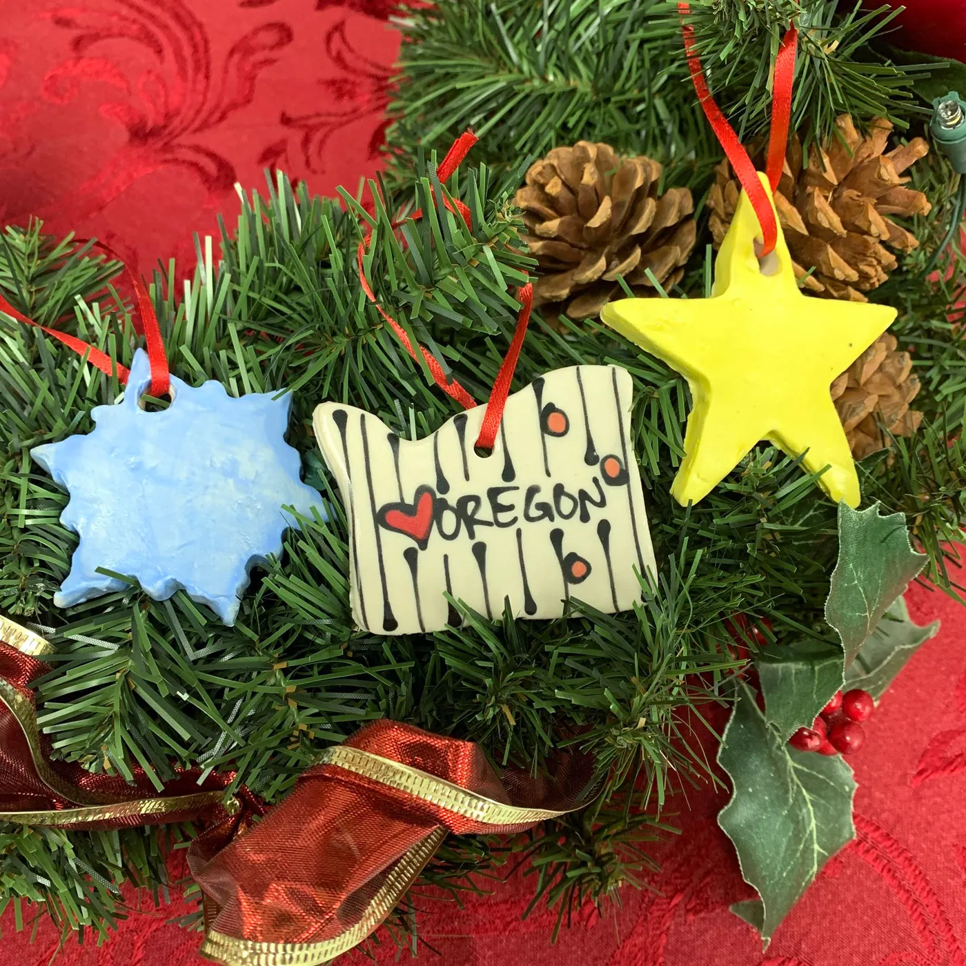 Make & Paint Clay Ornaments - Oregon Coast School of Art