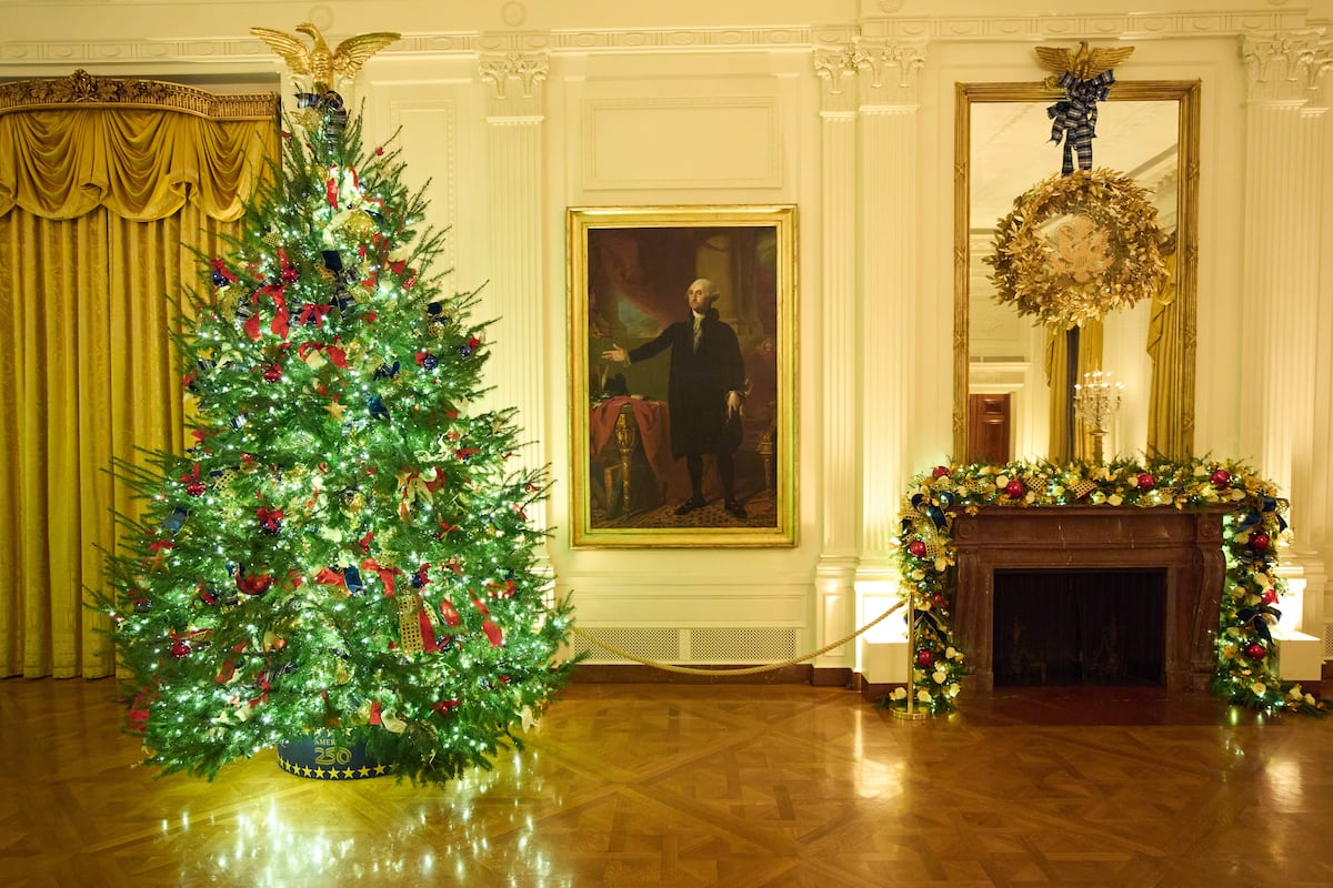Melania Trump reveals White House holiday decorations and her theme, 'Home  Is Where the Heart Is'